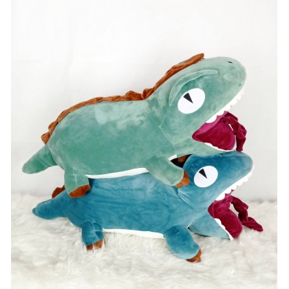 {M'SIA STOCK} DINOSAUR（STRETCH COTTON）SoftToys/PlushToys/KidsToys 90CM 恐龙太空棉娃娃玩具公仔90厘米 Patung Beraung